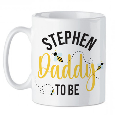 Personalisierte Tasse Papa to Be, Neu Papa Baby Ankündigung Schwangerschaft Geschenk