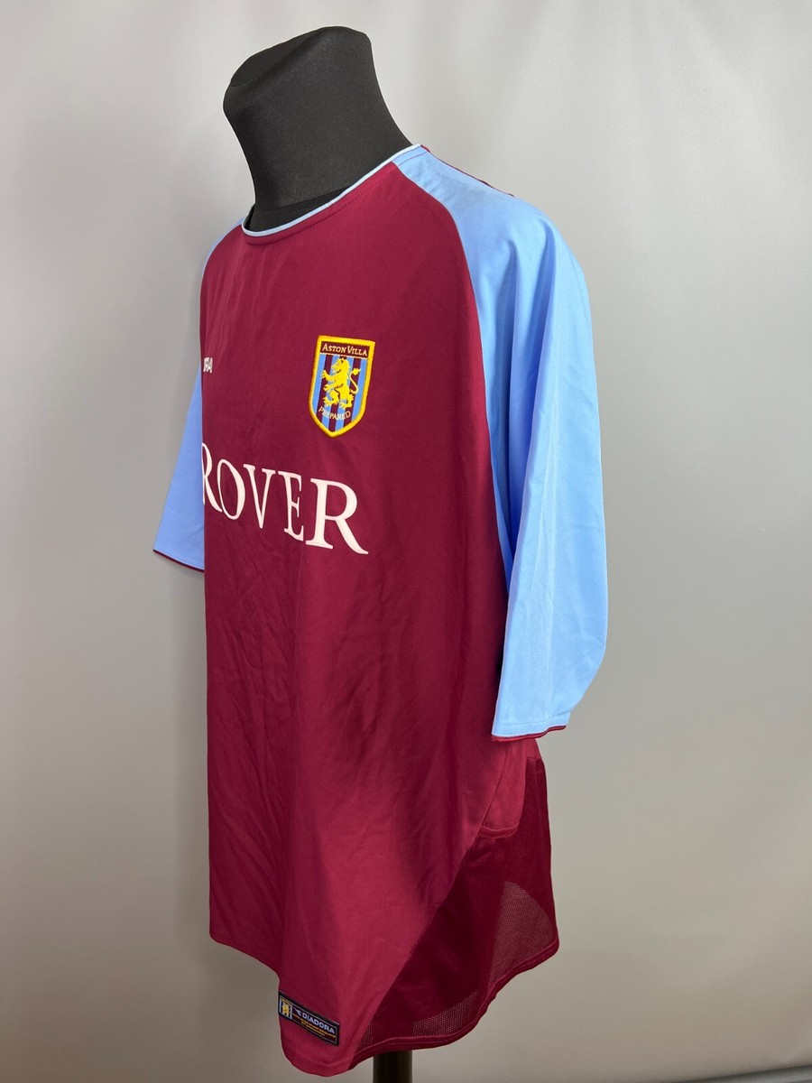 ASTON VILLA 2003 2004 HOME SHIRT FOOTBALL SOCCER JERSEY ASTON VILLA 2003 2004 HOME SHIRT FOOTBALL SOCCER JERSEY