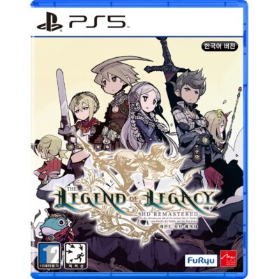 PS5 The Legend of Legacy HD Remastered [Korean Version Chinese Japanese]