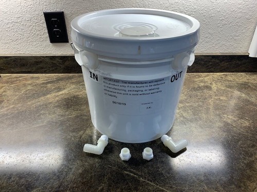 3 Gallon Steel Wool Silver Recovery Canister - NEW - Picture 5 of 7