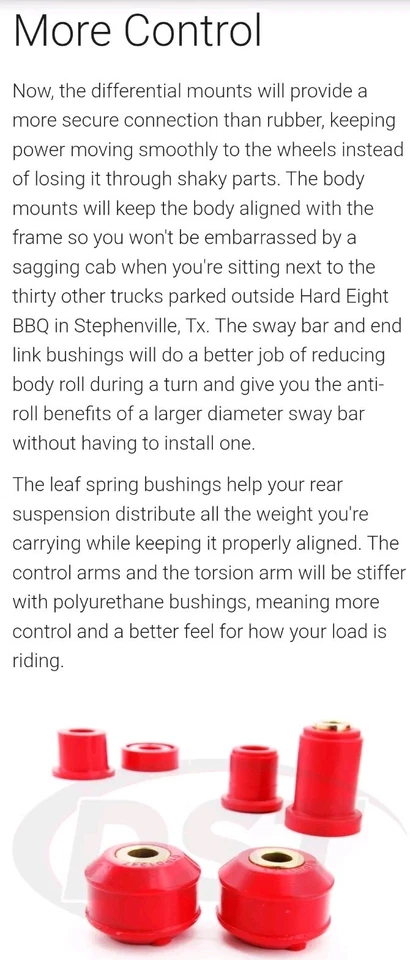 Energy Suspension Bushing Replacement Kit Chevrolet Silverado 2500 HD 4WD 2008 - Image 4 of 4