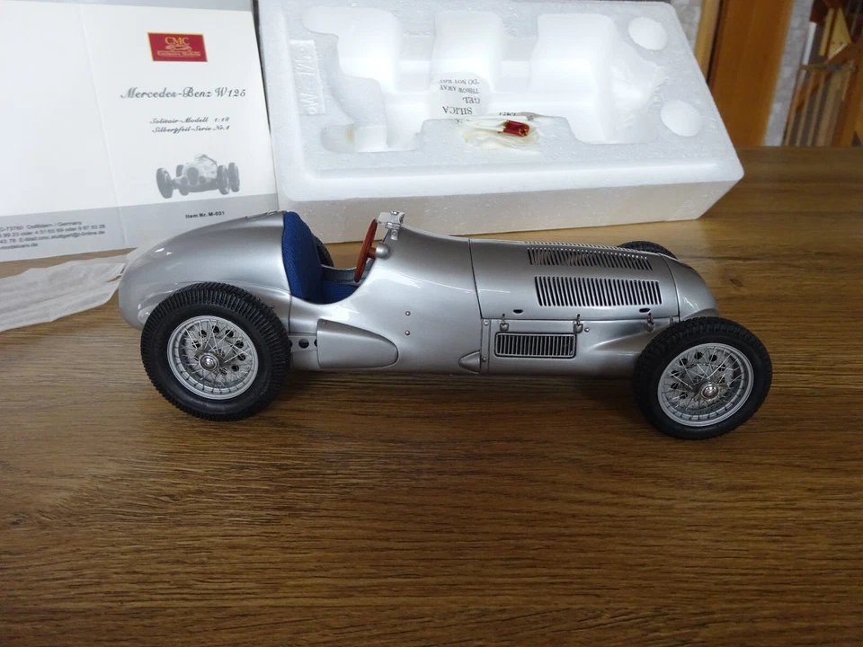 CMC M-031 Mercedes-Benz W 125  1937  in OVP  Rarität - Bild 2 von 4