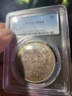 1882 $1 Morgan Dollar MS64 PCGS Toned