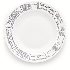 PILLIVUYT FRANCE, BRASSERIE FRENCH PORCELAIN BREAD BUTTER PLATE s , 6.5", NEW