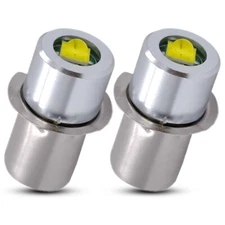 2Pcs 18 VOLT Flashlight Replacement Xenon White Bulbs for Ryobi ONE+ Cordless