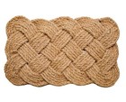 Iron Gate - Natural Jute Rope Woven Doormat 18x30 - Single Pack - 100%