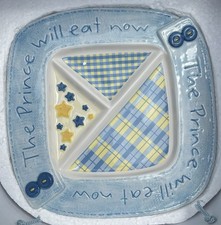 Baby Boy Prince Feeding Set, New In Box Newborn Gift