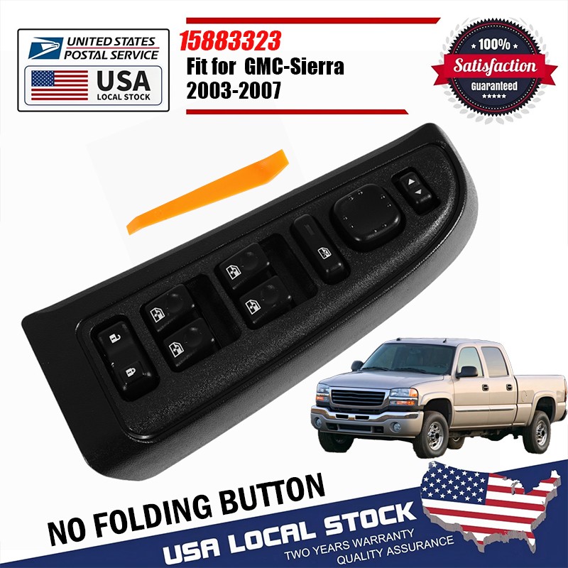 15883323 Front Driver Side Door Window Switch Control For 2003