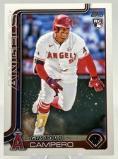 Gustavo Campero - 2025 Topps Series 2 #387 (RC) Los Angeles Angels