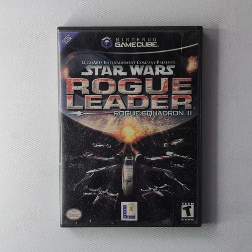 Nintendo GameCube Star Wars Rogue Leader LucasArts Manual NTSC Action