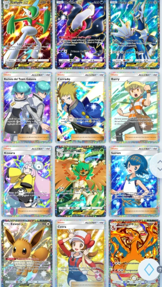 ✅ POKEMON TCG POCKET 🔥 CARTE 2 ★★ FULL ART 🔥 VARI SET DISPONIBILI ITALIANO ✅