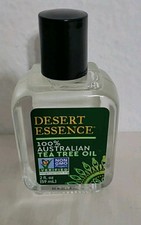 Desert Essence 100 Australian Tea Tree Oil 2 oz New Sealed 