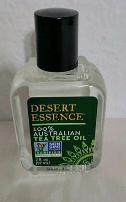 Desert Essence 100% Australian Tea Tree Oil 2 oz (New Sealed) 