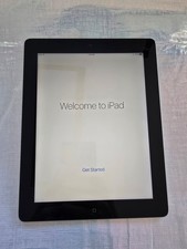 Apple iPad 4th Generation Tablet A1458 1GB RAM 16GB Storage iOS 10.3.3