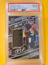 2024 Panini Spectra - Next Era Michael Penix Jr. #NE-MPJ Hyper /75 (MEM, RC)
