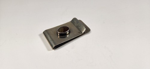 STERLING SILVER WITH TIGER EYE MONEY CLIP - Picture 2 of 10