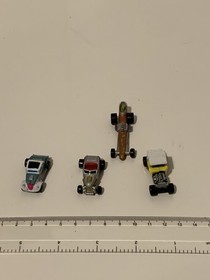 Vintage Galoob Micro Machines Hot Rods & Dragster Lot Python Slingshot & Street