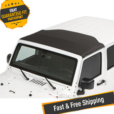 Bestop 52453-17 Black Twill Sunrider For Hardtop For 2007-2018 Jeep Wrangler Jk