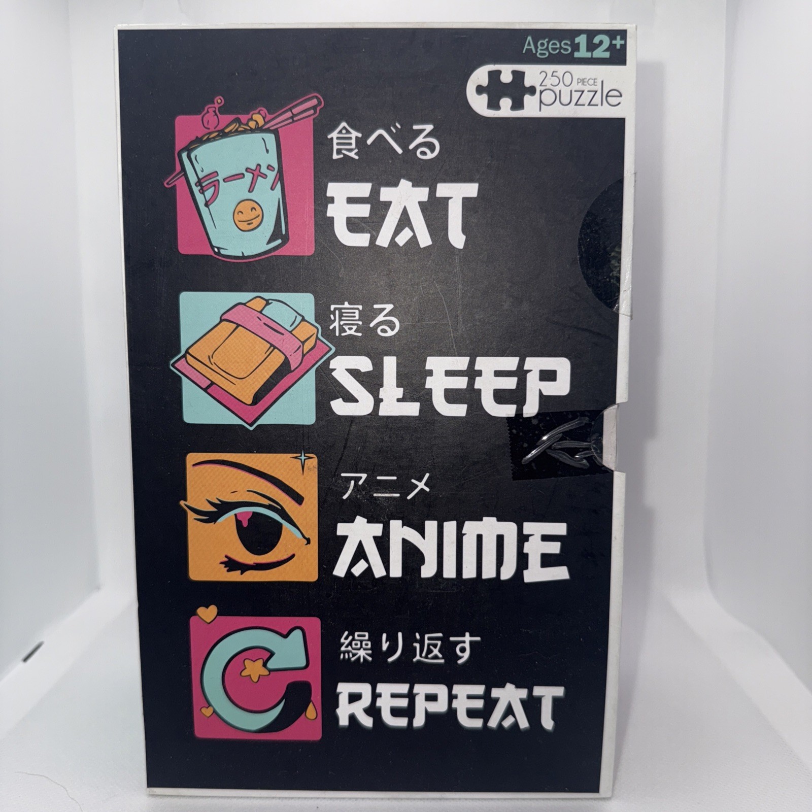 Comer, Dormir, Anime, Repetir Otaku Manga Juego Japón 250 Piezas Rompecabezas Decoración