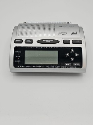 Midland - WR300 Deluxe NOAA Emergency AM/FM Weather Alert Radio w/ S.A.M.E.