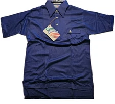 Vintage 70s Grand Slam Munsingwear Shirt Mens LARGE VTG USA Made Polo New W Tag