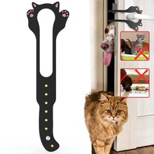 Cat Door Latch Holder Adjustable 8 Sizes 1.5"-8" Flex Stopper No Tools Needed