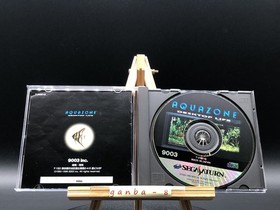 Aquazone Desktop Life w/spine (Sega Saturn,1996) from japan