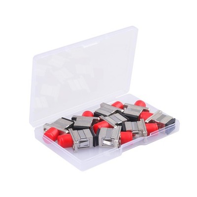 10 PCS SC Female To FC Female Simplex Single Mode Adapter Fiber Optic Coupler