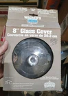 NOS Wagner Cast Iron Glass Lid 8" Dutch Oven Cover No Logo  Made In Usa