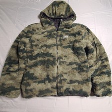 Eddie Bauer Jacket Large 14/16 Boys Deer Harbor Reversable Hooded Camo Hunter