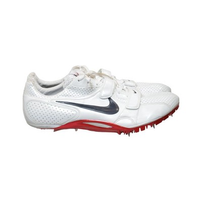 Nike, Spikes-Schuhe, Größe: 46, Zoom Superfly, Weiß/Rot, Herren #Fzz