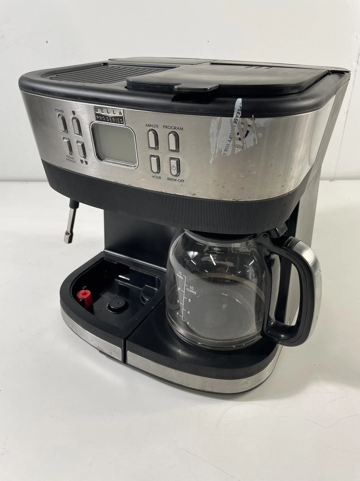 Bella PRO - Combo 19-Bar Espresso and 10-Cup Drip Coffee Maker - TESTED