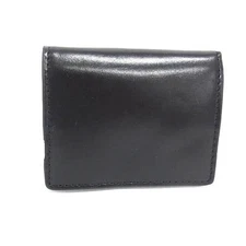 LEZOPHIS Leather Wallet Coin Card Holder Black Men Women