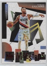 2021-22 Panini Court Kings Maestros Ruby 35/149 Damian Lillard #14 15wb