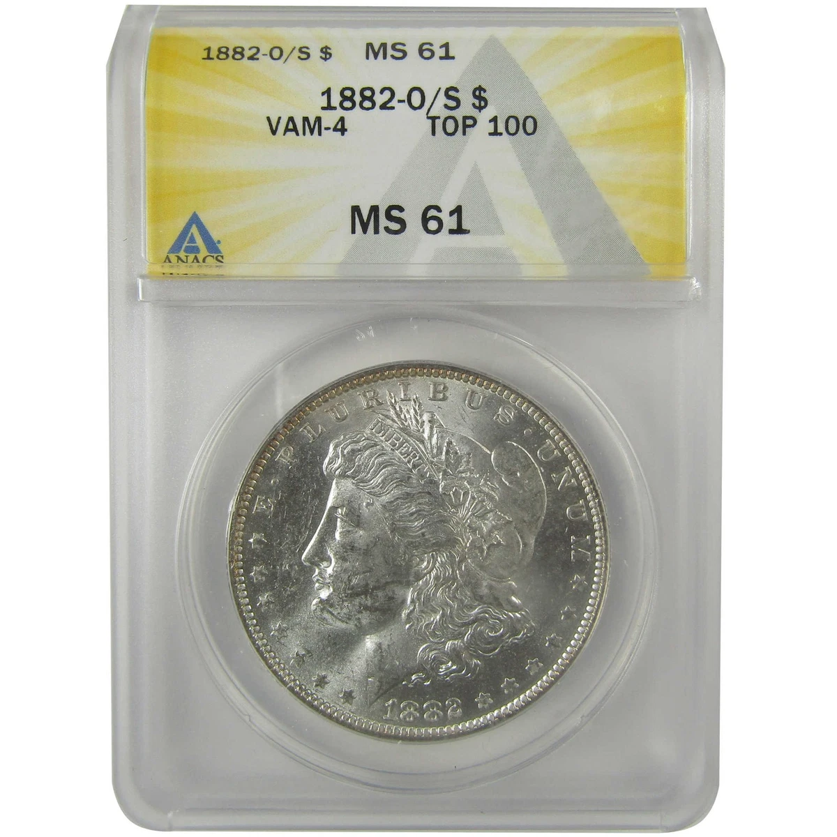 MS 61 Graded 1882 Year Morgan US Dollars (1878-1921) for sale | eBay