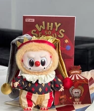 Pop Mart Labubu Why So Serious Pendant  Secret - Moonlit  Mask New