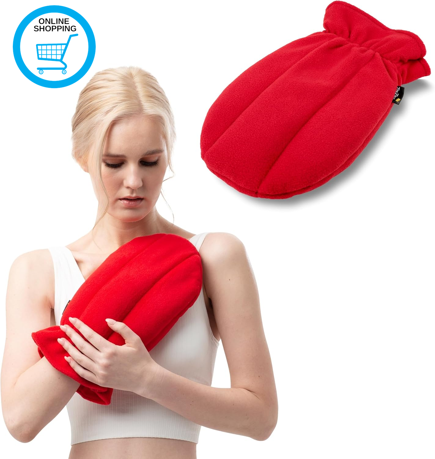 Soothing Heat Glove Microwavable Wheat Bag - Hand Pain Relief
