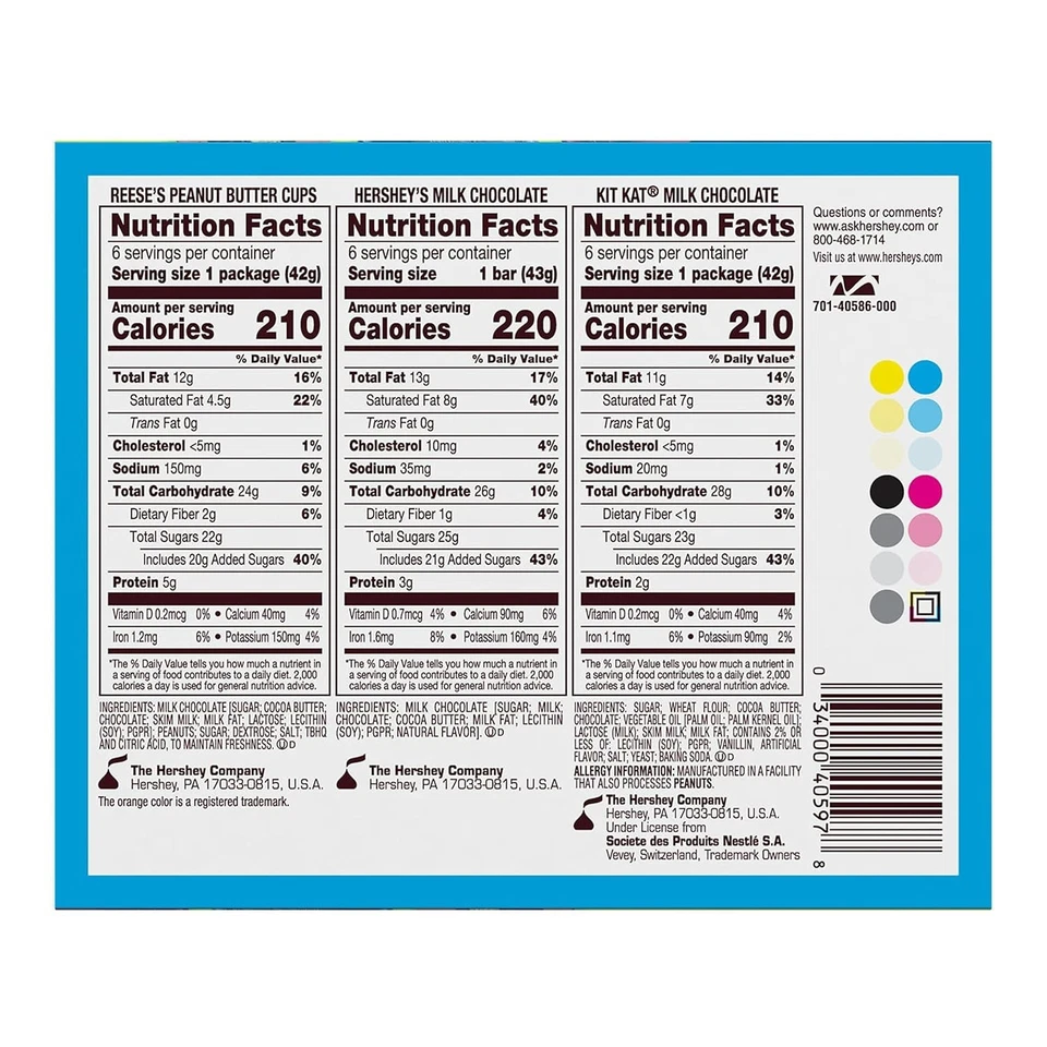 KIT KAT & REESE'S Full Size Bars, 27.3 oz, Pack of 36 - Image 4 of 4