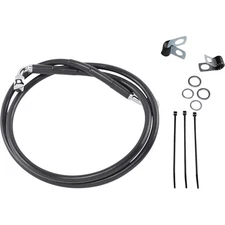 DRAG SPECIALTIES 1741-2550 Stainless Steel Brake Line Kit Brake Line - Front -