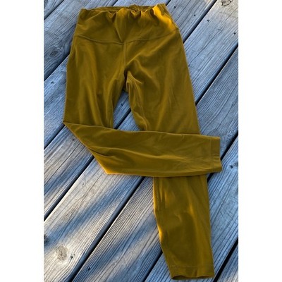 Lululemon Wunder Train High Rise Tight 25'' in Gold Spice, Size 8