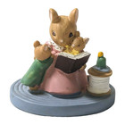 New Avon Gift Collection- Forest Friends- Story Time Mini Figurine Vtg