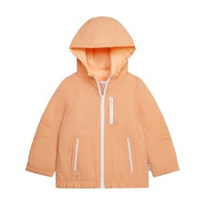 Girls Lightweight Midweight Hooded Water-Resistant Jacket, Rain Coat, Outdoor