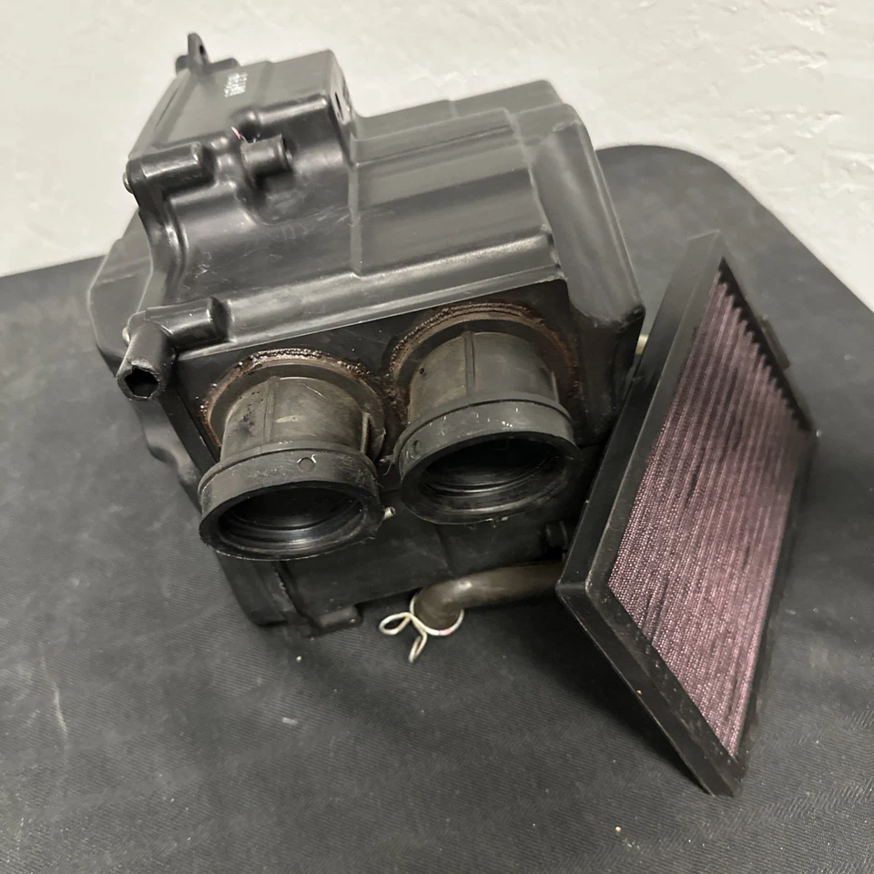 08-12 KAWASAKI NINJA 250R EX250 CAJA DE AIRE ADMISIÓN CAJA DE AIRE Con FILTRO K&N Completo Foto 4 de 4