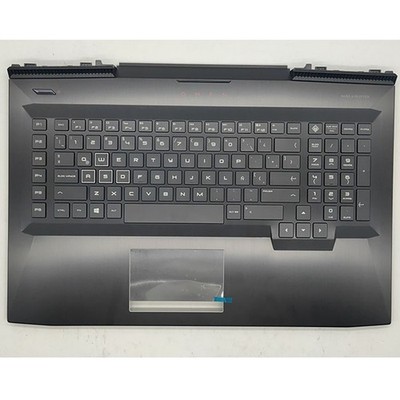 For HP OMEN 17-AN 17-CE TPN-Q195 Palmrest With Keyboard C Shell Cover #xh