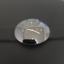 RADO Quartz Watch Jubile 4-Diamond Ladies Round Black Dial Authentic