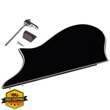 Golden Gate F-Model Mandolin Pickguard Assembly Black/White/Black