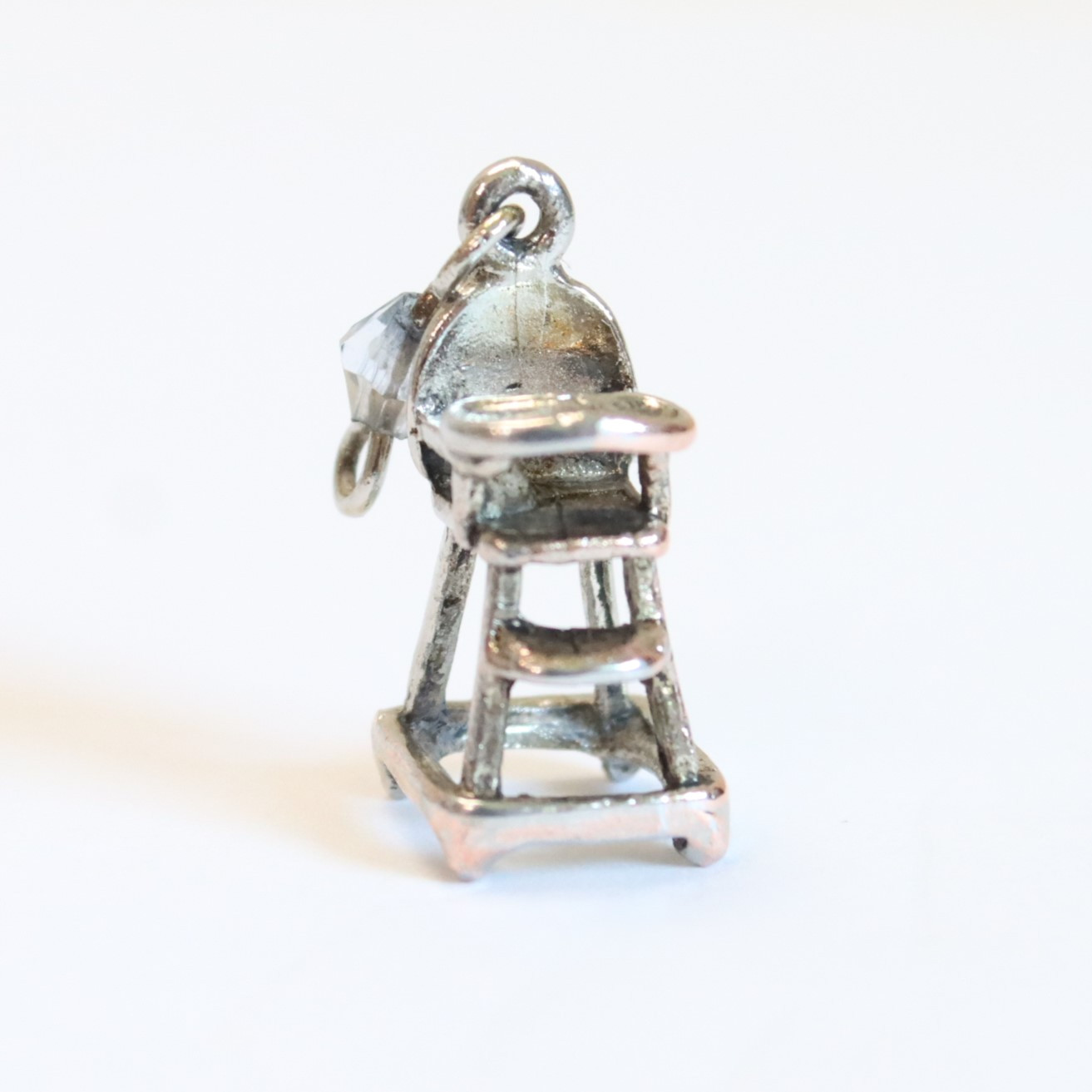 Vintage Sunwest Sterling Silver 3D BABY HIGHCHAIR Charm