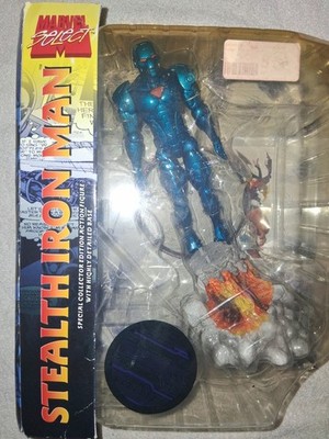 MARVEL SELECT - STEALTH IRON MAN ACTION FIGURE -NIB