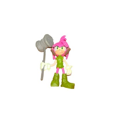 Sonic Prime Thorn Rose Mini Figure 2.5  Loose With Hammer Jungle Amy Hedgehog