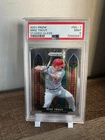 2021 Panini Prizm Stained Glass #SG-1 Mike Trout Angels graded PSA 9 Mint